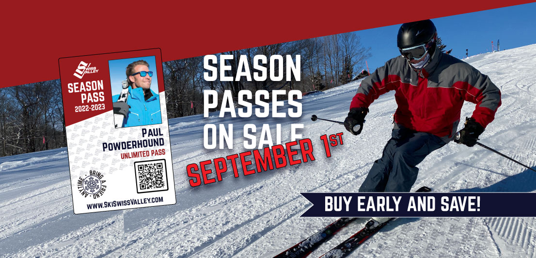 Swiss Valley Season Passes On Sale September 1
